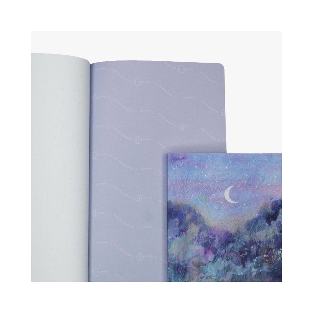 Notes w kropki otabind Night Meadow A5 - Devangari - 120 g/m2