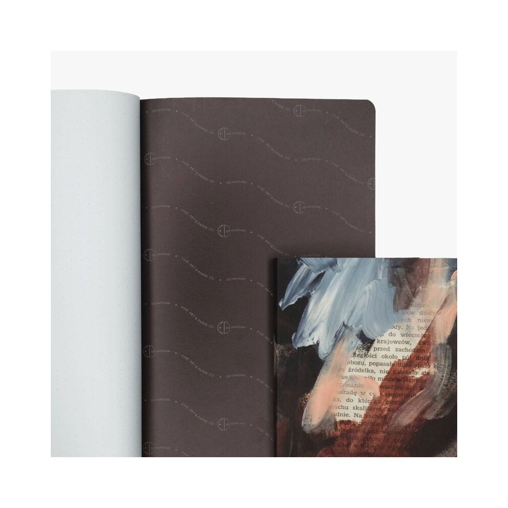 Notes w kropki otabind Vintage Poem A5 - Devangari - 120 g/m2