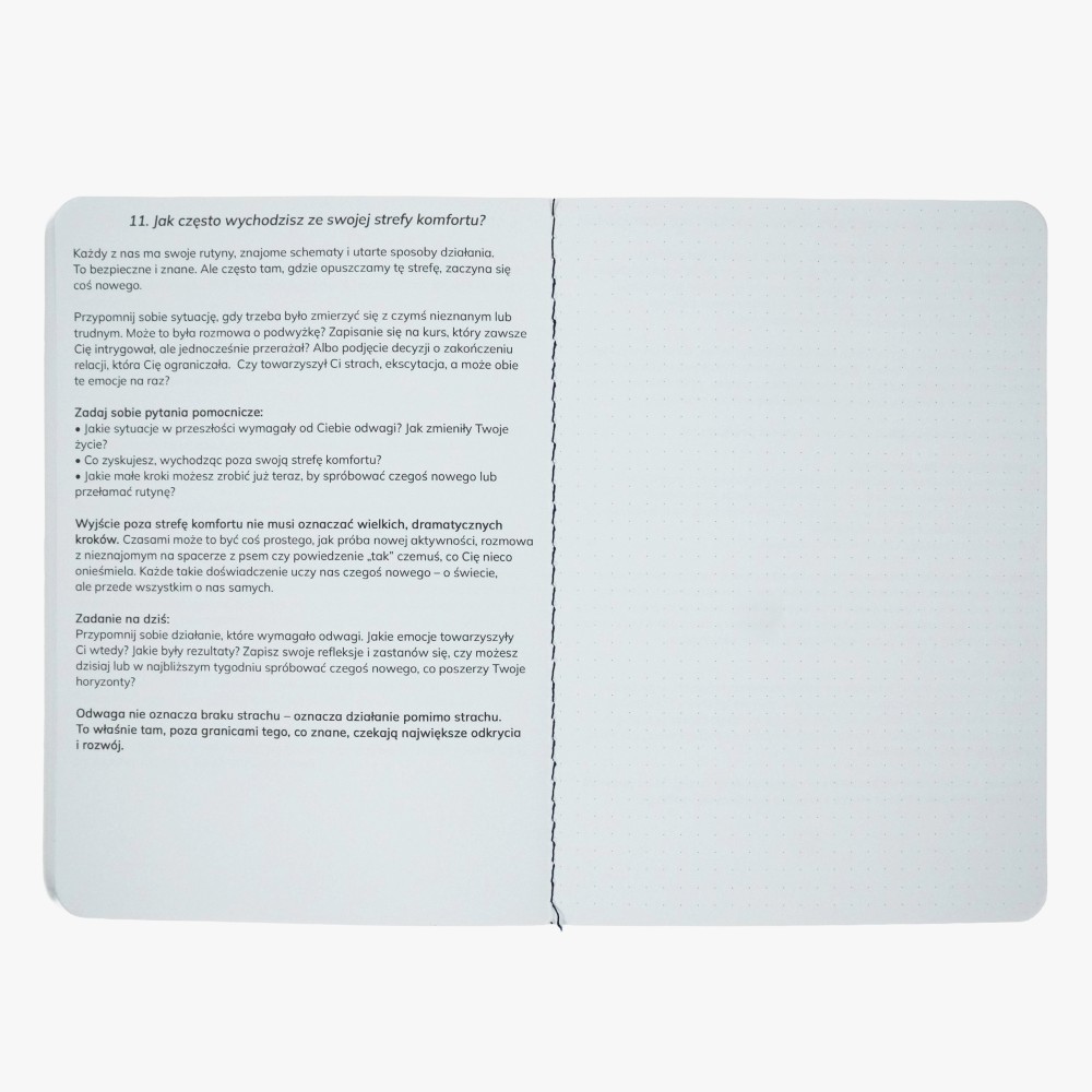 Dziennik autorefleksji Pytania do siebie A5 - Devangari - 120 g/m2
