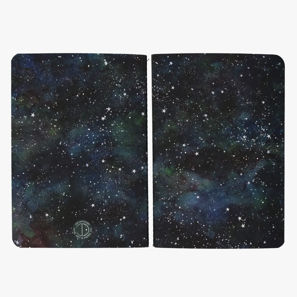 Undated planner Emerald Galaxy A5 - Devangari - 120 g/m2