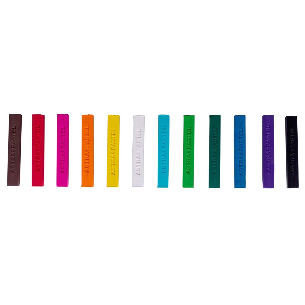 Set of soft pastels - Astra - 12 pcs.