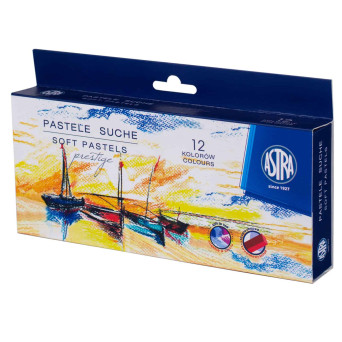 Set of soft pastels - Astra - 12 pcs.