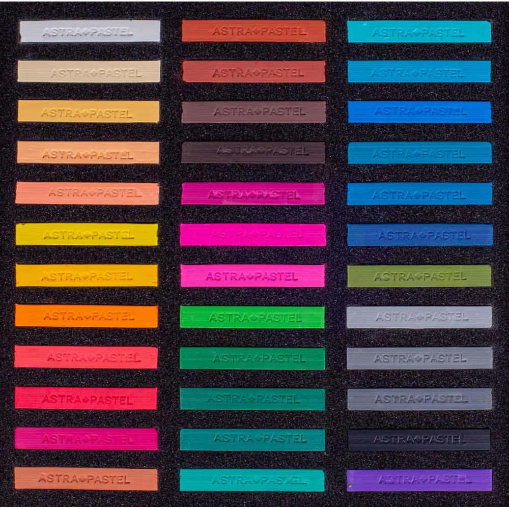 Set of soft pastels - Astra - 36 pcs.
