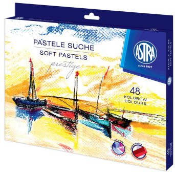 Zestaw pasteli suchych - Astra - 48 kolorów