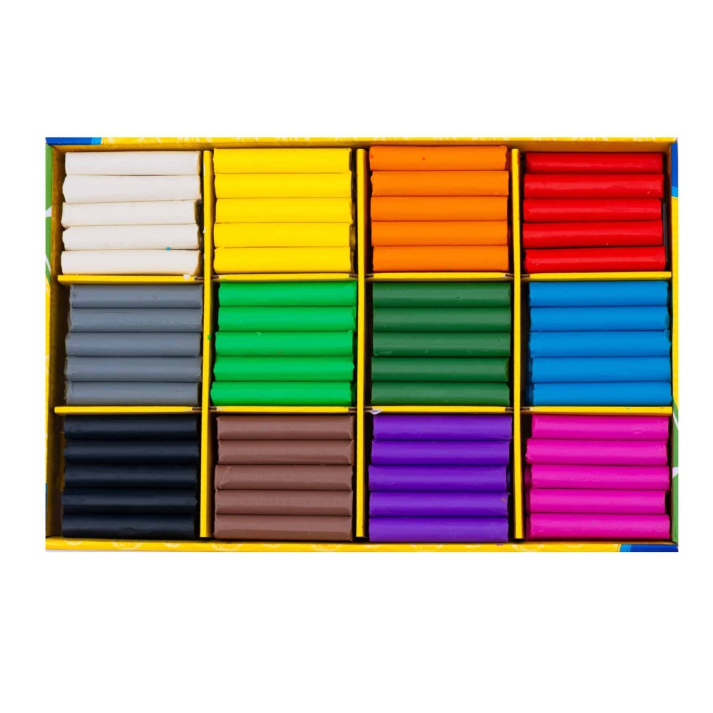 School plasticine - Astra - 12 colors 180 pcs