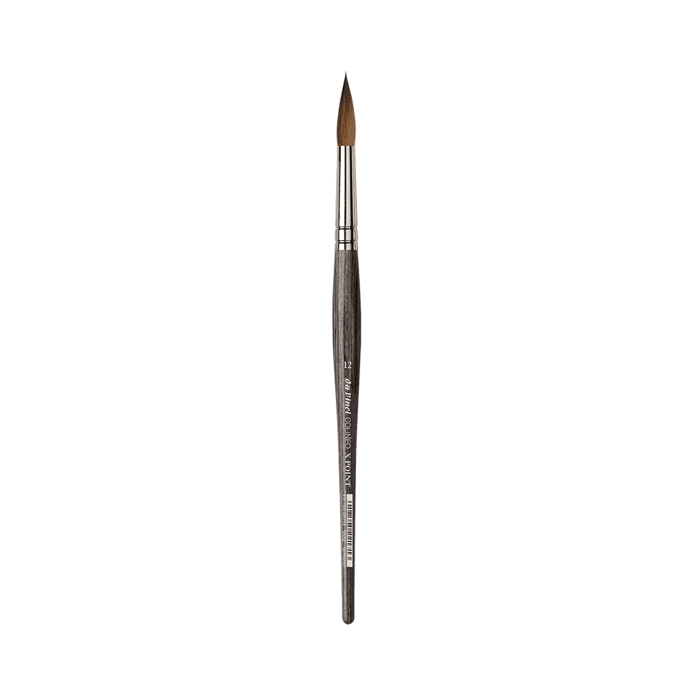 Pędzel okrągły syntetyczny Colineo X Point seria 5532 - Da Vinci - nr 12