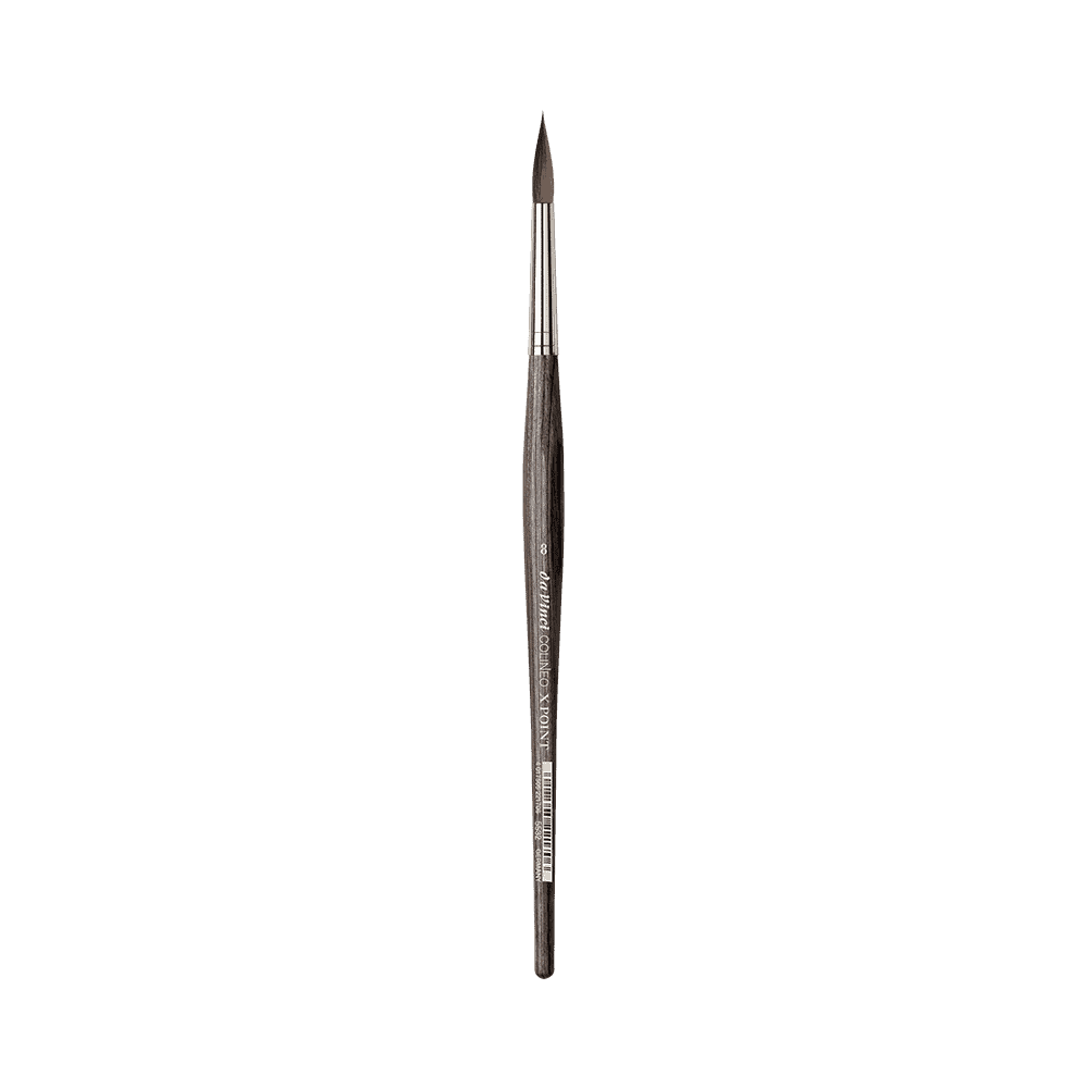 Pędzel okrągły syntetyczny Colineo X Point seria 5532 - Da Vinci - nr 8