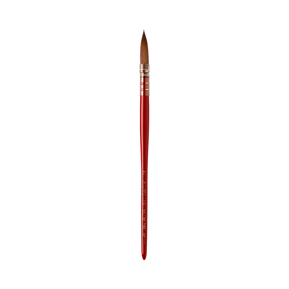 Pędzel okrągły syntetyczny Colineo Red seria 442 - Da Vinci - nr 2