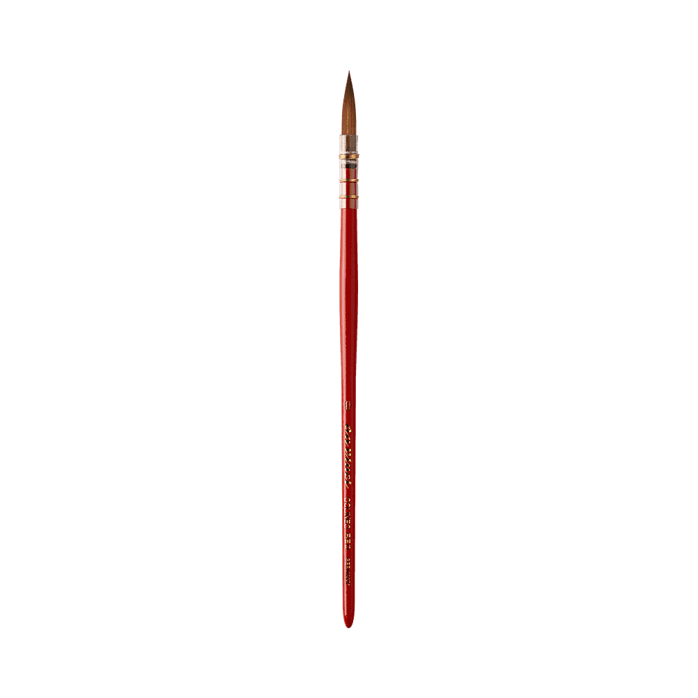 Pędzel okrągły syntetyczny Colineo Red seria 442 - Da Vinci - nr 0
