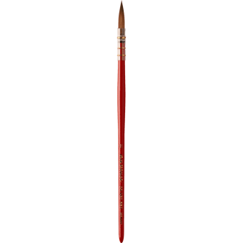 Pędzel okrągły syntetyczny Colineo Red seria 442 - Da Vinci - nr 0