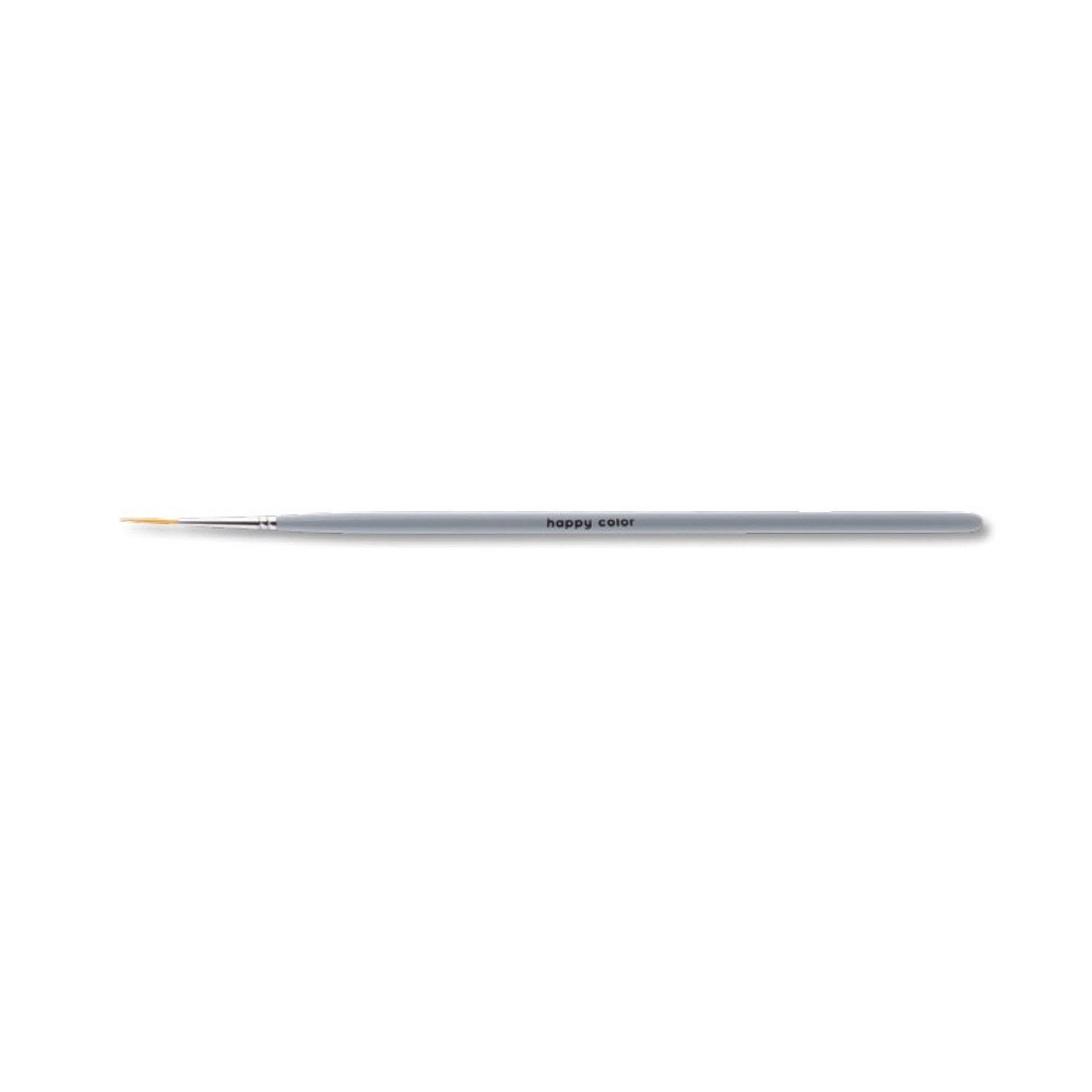 Pędzel okrągły liner nylonowy Hobby - Happy Color - nr 15