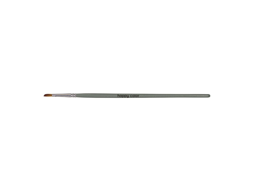 Chisel nylon brush Hobby - Happy Color - no. 0