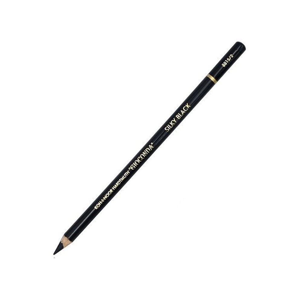Pastele suche Gioconda w drewnie - Koh-I-Noor - 2 Silky Black