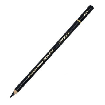 Pastele suche Gioconda w drewnie - Koh-I-Noor - 2 Silky Black