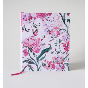 Plain notebook Botanica 14,5 x 18 cm - Muska