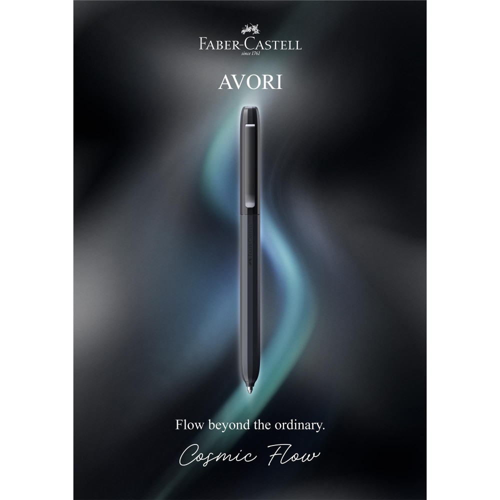 Długopis Avori M z etui - Faber-Castell - Cosmic Flow
