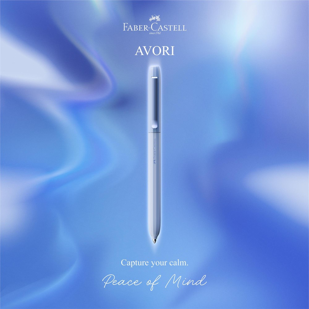 Avori ballpoint pen M with case - Faber-Castell - Peace of Mind