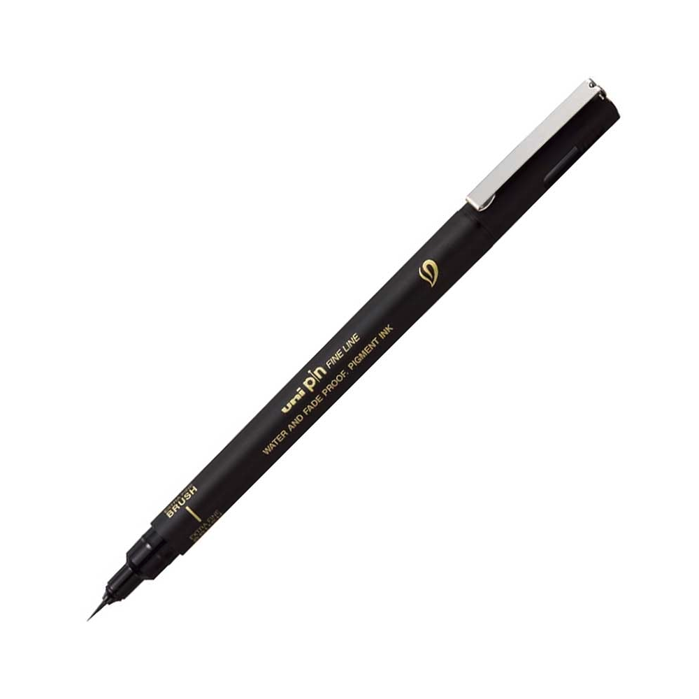 Pen Pin Brush Fine Liner 500 - Uni - black