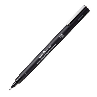 Fineliner Pen Pin 200 - Uni - black 1 mm