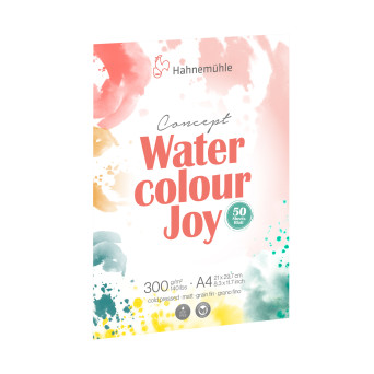 Watercolour Joy paper pad A4 - Hahnemühle - 300 g 50 sheets
