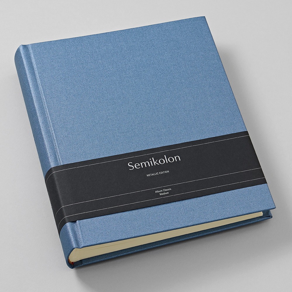 Photo album Classic Medium Metallic - Semikolon - Electric Midnight