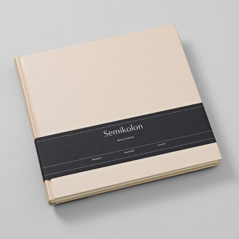 Księga gości Heritage Line Metallic - Semikolon - Satin Champagne