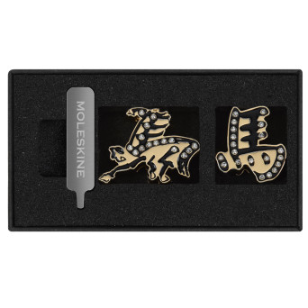 Crystal Pins Year of the Horse - Moleskine - 2 pcs.