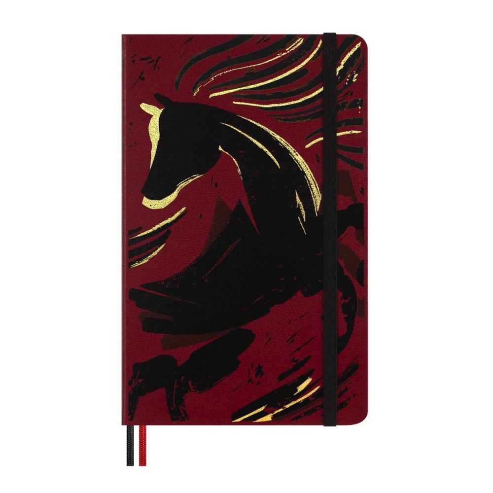 Ruled notebook 2026 Year of the Horse Box - Moleskine - Red Fire Horse