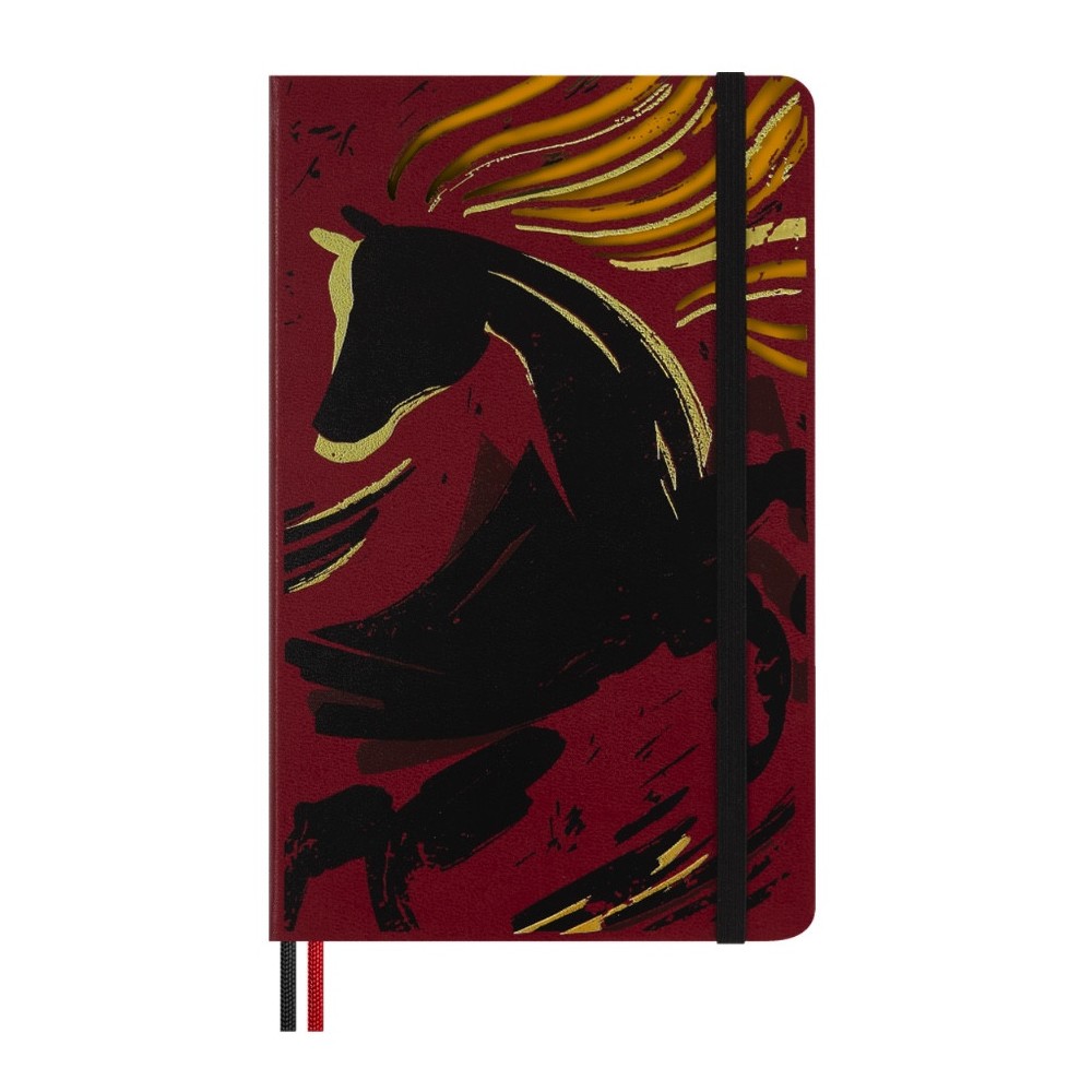 Ruled notebook 2026 Year of the Horse Box - Moleskine - Red Fire Horse