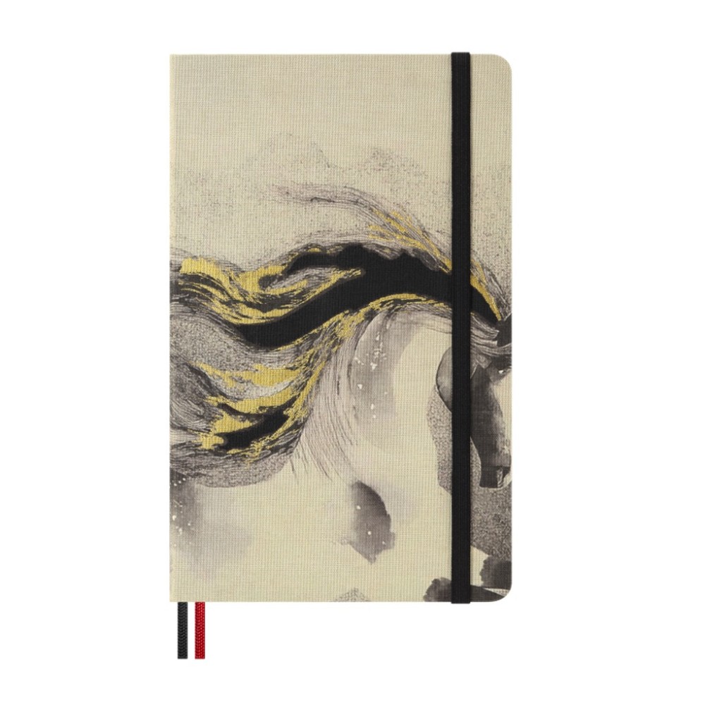 Notatnik w linie 2026 Year of the Horse - Moleskine - White Fire Horse