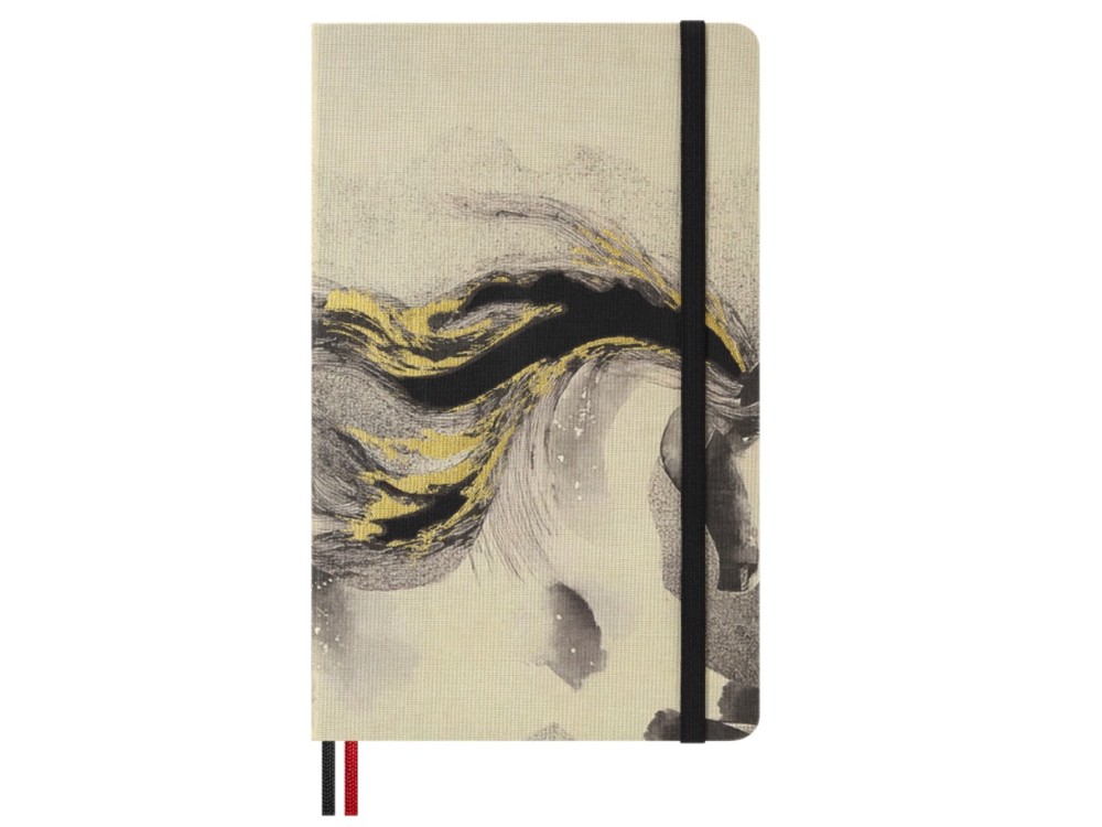 Notatnik w linie 2026 Year of the Horse - Moleskine - White Fire Horse
