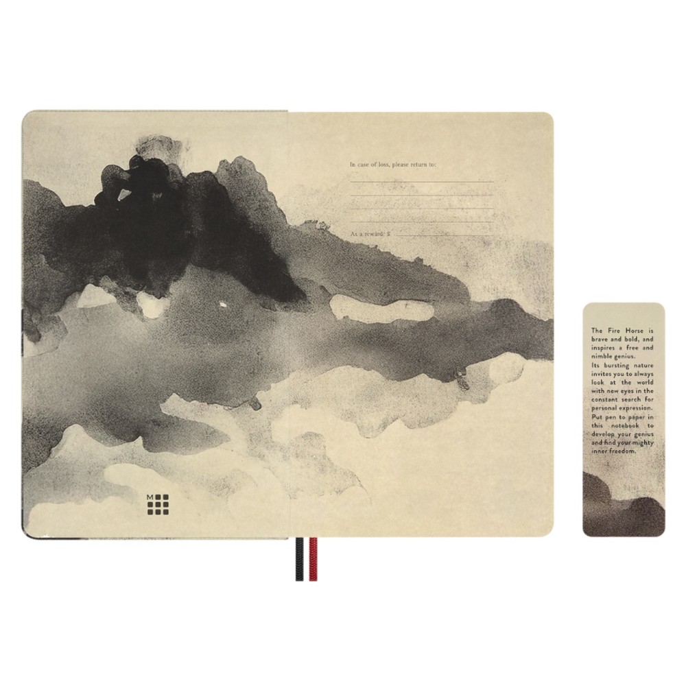 Ruled notebook 2026 Year of the Horse - Moleskine - White Fire Horse