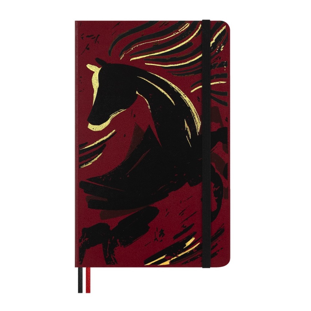 Ruled notebook 2026 Year of the Horse - Moleskine - Red Fire Horse