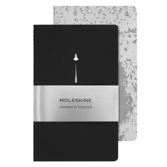 Set of plain NASA-inspired Limited Edition journals - Moleskine - 2 pcs.