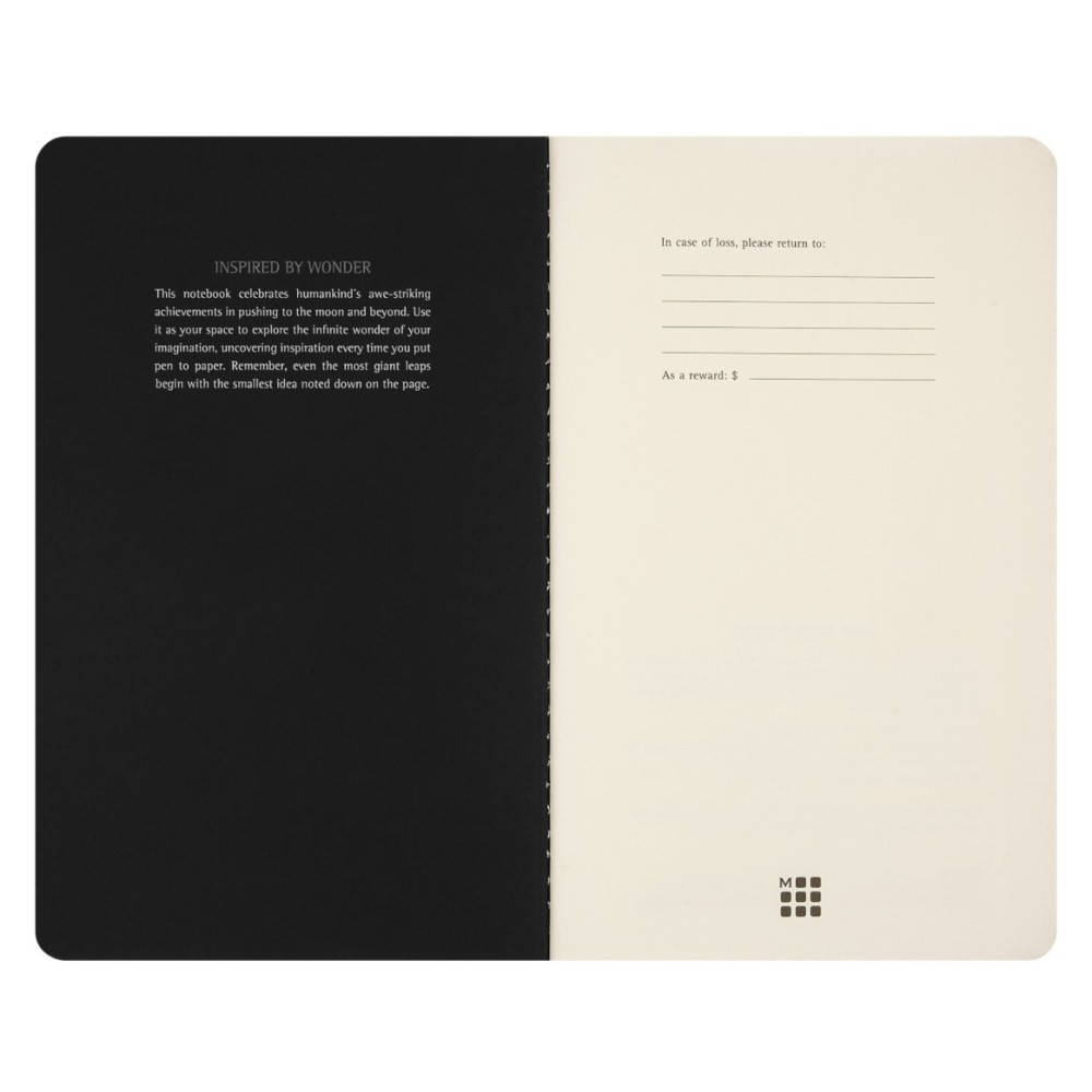 Set of plain NASA-inspired Limited Edition journals - Moleskine - 2 pcs.