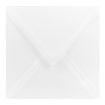 Cleartrans transparent envelope 110 g - K4 White