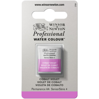 Farba akwarelowa Professional w półkostce - Winsor & Newton - Cobalt Violet