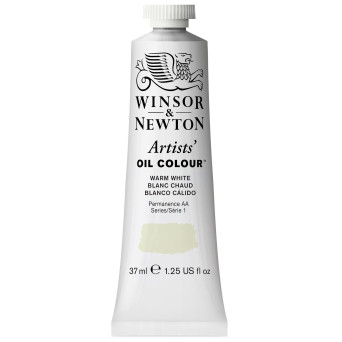 Farba olejna Artists' Oil Colour - Winsor & Newton - Warm White 37 ml