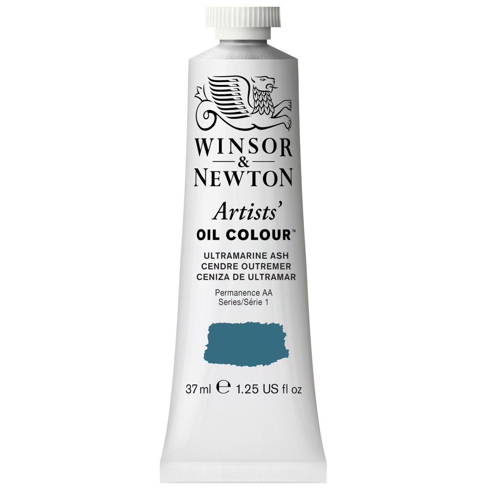 Farba olejna Artists' Oil Colour - Winsor & Newton - Ultramarine Ash 37 ml