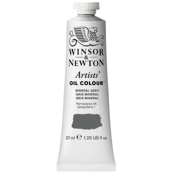 Oil paint Artists' Oil Colour - Winsor & Newton - Mineral Grey 37 ml