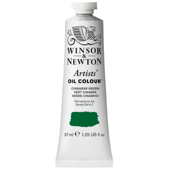 Oil paint Artists' Oil Colour - Winsor & Newton - Cinnabar Green 37 ml