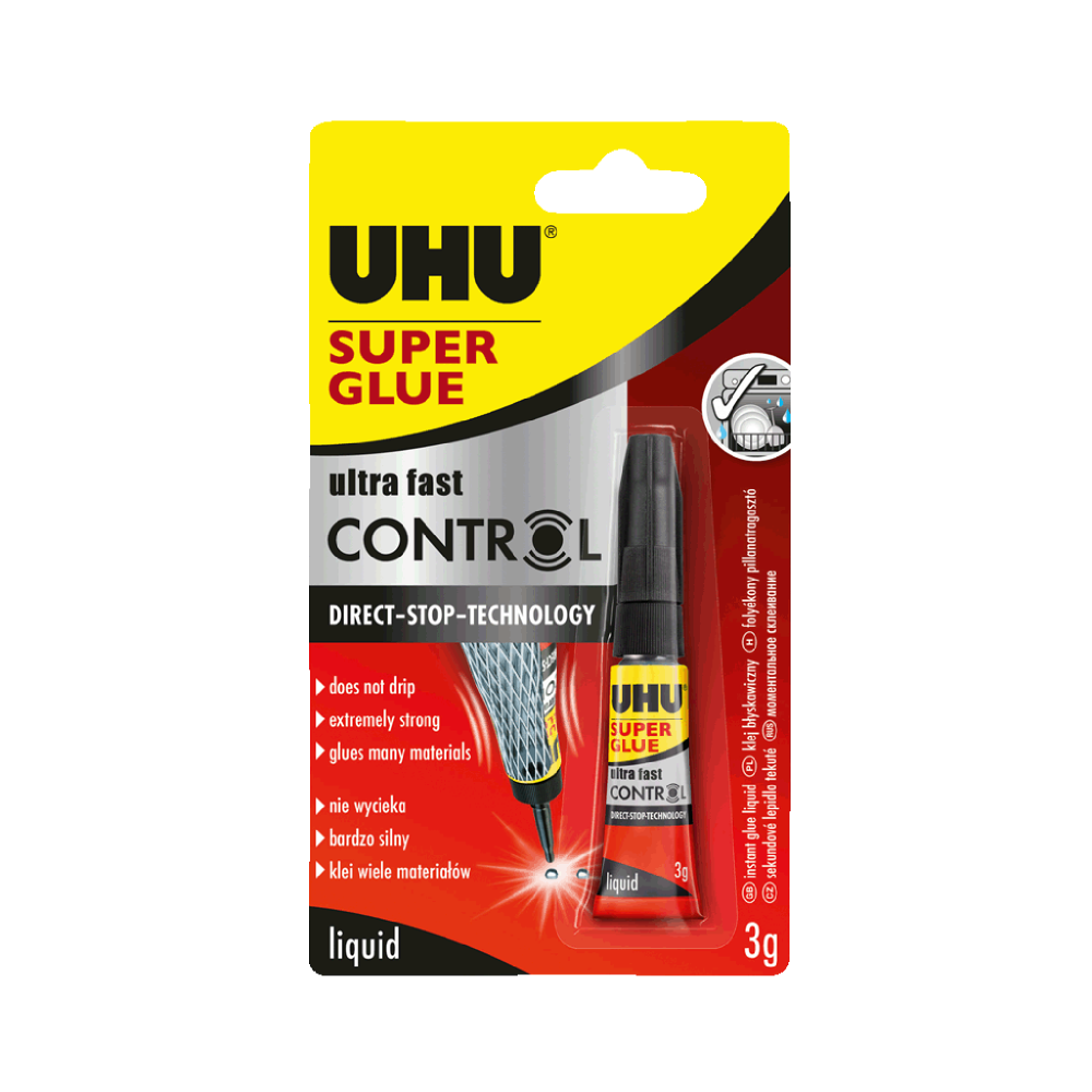 Klej Super Glue Control - UHU - 3 g