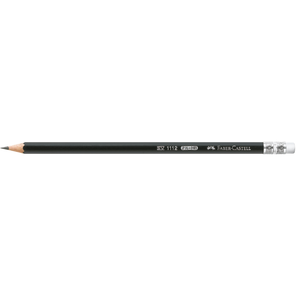 Graphite pencil with eraser 1111 HB - Faber-Castell