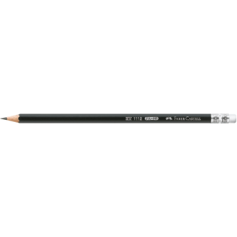 Graphite pencil with eraser 1111 HB - Faber-Castell