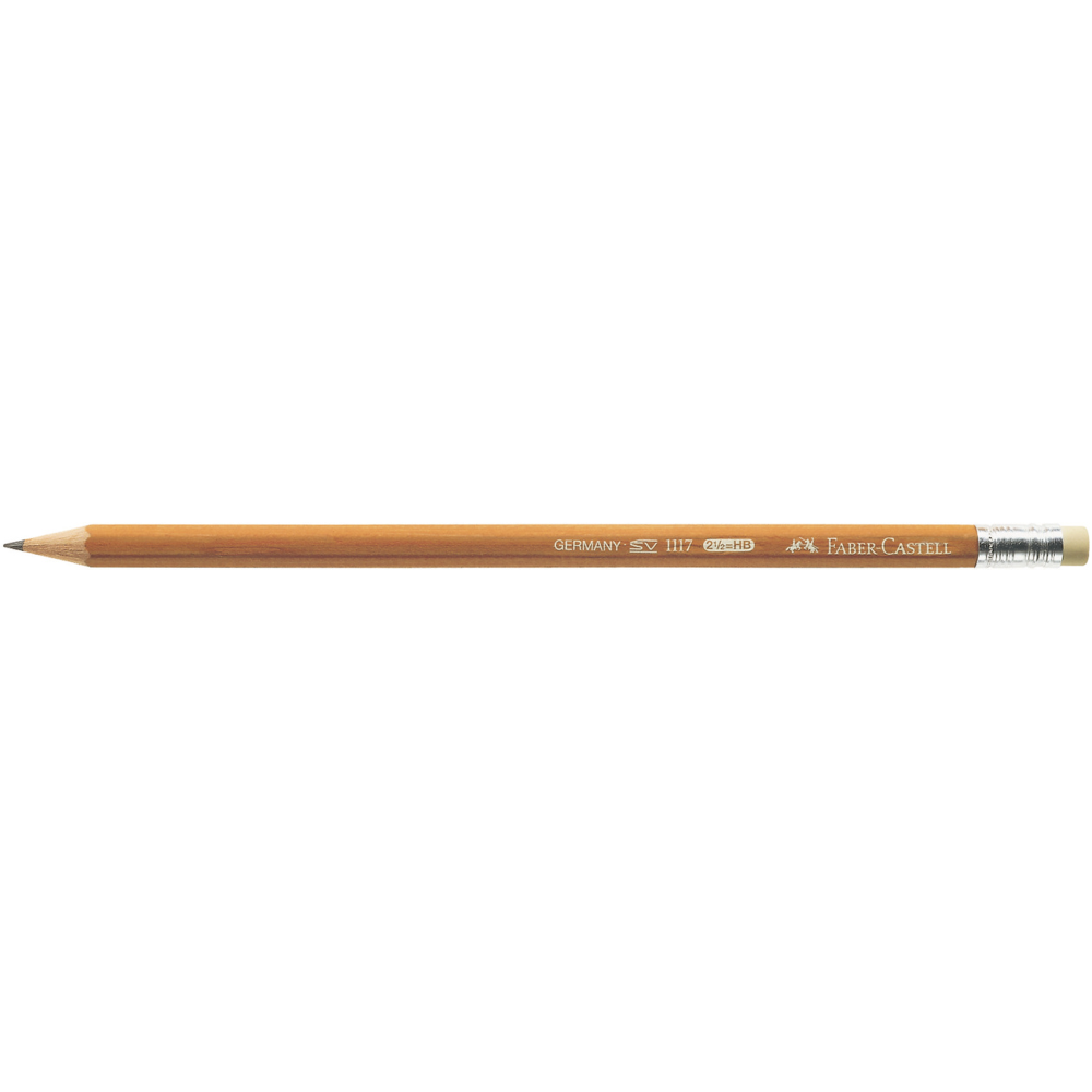 Graphite pencil with eraser 1117 HB - Faber-Castell
