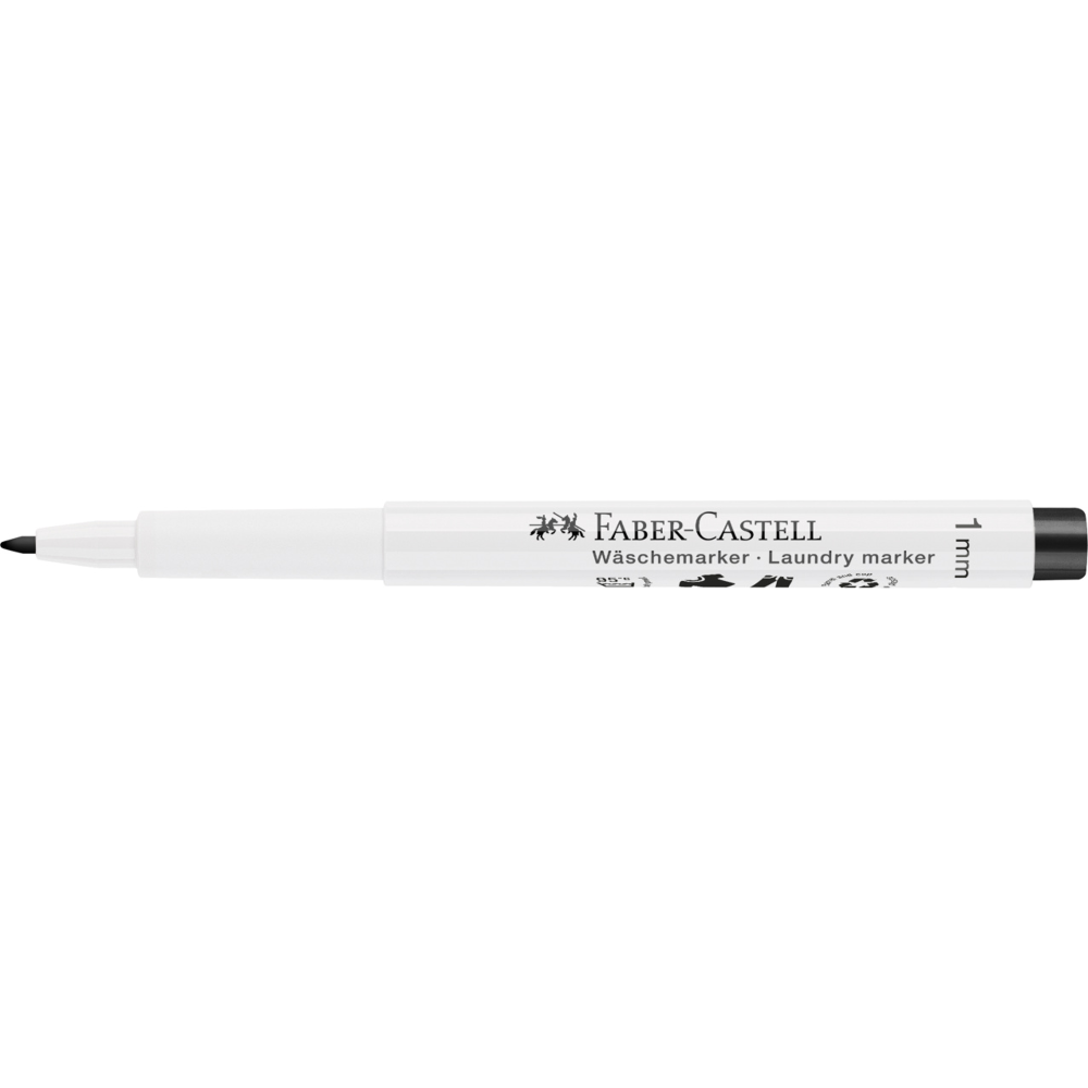 Textile marker - Faber-Castell - black