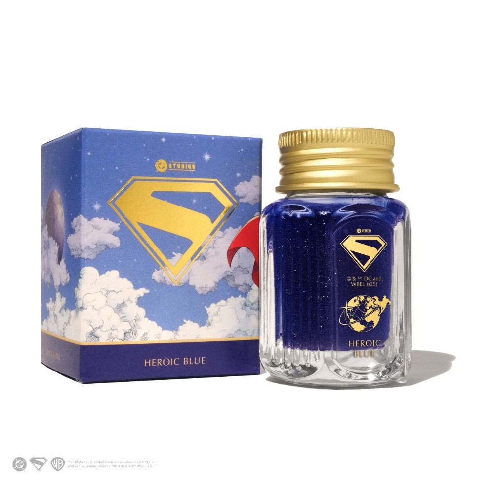 Calligraphy ink Superman - Ferris Wheel Press - Heroic Blue 28 ml