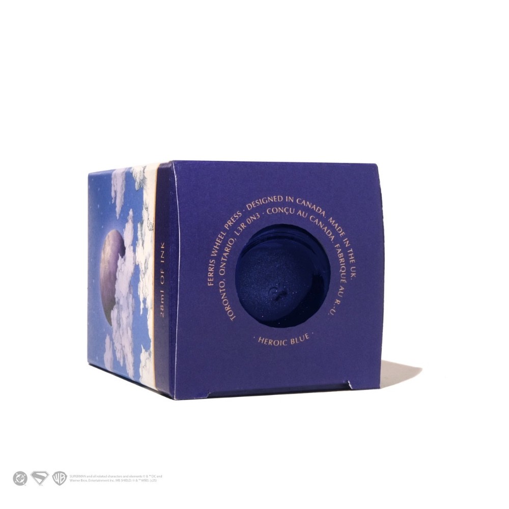 Calligraphy ink Superman - Ferris Wheel Press - Heroic Blue 28 ml