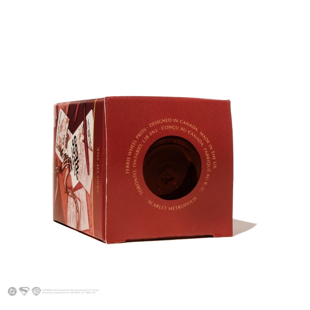 Calligraphy ink Superman - Ferris Wheel Press - Scarlet Metropolis 28 ml