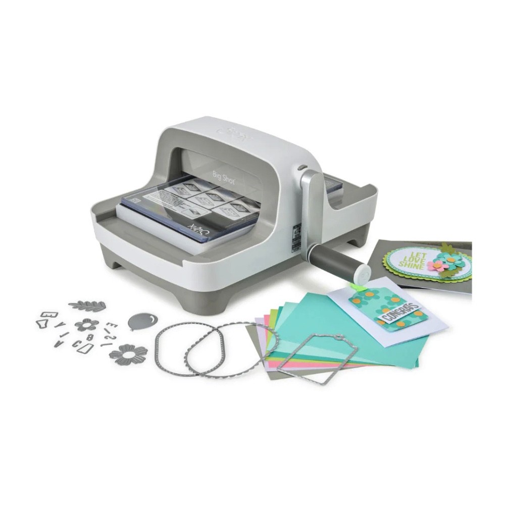 Die-cutting and embossing Machine Big Shot A5 - Sizzix - starter set